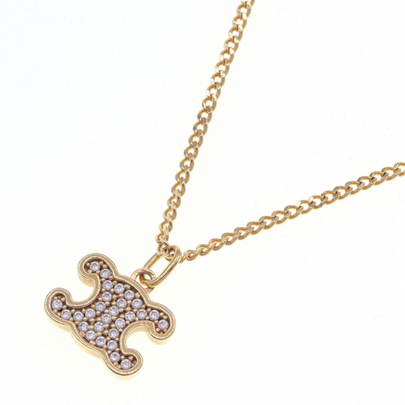 CELINE Gold Necklace - Picture 1 of 6